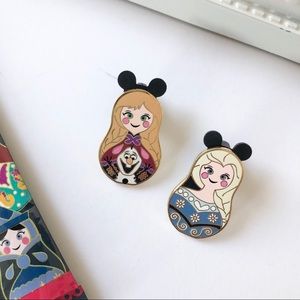 🏰 Frozen Nesting Doll Disney Pins